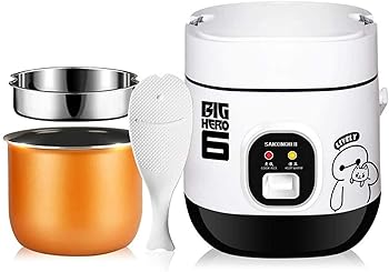 Rakuten - 【中古】炊飯器1.2Lミニ炊飯器多目的電気炊飯器ケーキメーカー蒸し器とウォーマー高速調理-学生のために忙しいサラリーマン赤ちゃん子供（1-2人）