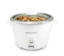 【中古】Elite Gourmet 電気炊飯器 ステンレス内鍋付 スープ/シチュー/穀物/シリアル/保温機能/10個炊き込み(5カップ未調理) ホワイト ERC...