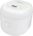 【中古】炊飯器 一人暮らし 3合 マイコン式 二人暮らし 炊き分けメニュー11種 低温調理 パン機能 クリーニングモード搭載 保温 予約 玄米 雑穀米 ホワイ(2)