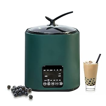 【中古】【未使用】1300W商用全自動パールポット、9Lミルクティーパールメーカー、ミルクティーショップ、スナックバー用の温度制御とタッチスクリーンを備えた自動 【中古】【未使用】1300W商用全自動パールポット、9Lミルクティーパールメーカー、ミルクティーショップ、スナックバー用の温度制御とタッチスクリーンを備えた自動