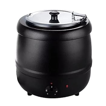 【中古】【未使用】業務用電気式スープウォーマー，食品用スープ釜ウォーマー,スープジャー スープ保温鍋,ビュッフェ レストラン キッチン用品スープジャー 保温ジ
