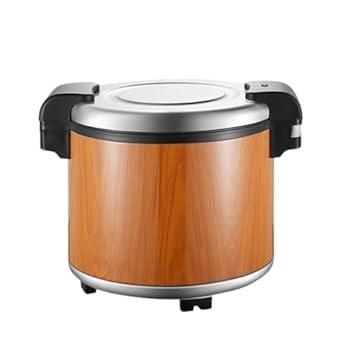 【中古】【未使用】Auybuig 業務用 保温ジャー 大容量 23L ステンレス鋼定量温度米炊飯器 電気保温桶 業務用電気鍋 電子ジャー 保温専用 ご飯 こびりつかない鍋 蒸