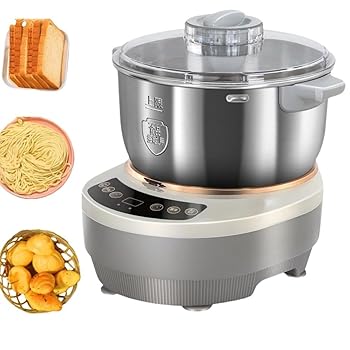 【中古】pisipe パンこね機 パンニーダー 5L/7L 生地こね・発酵 ステンレスポット パスタマシン 扇形羽..