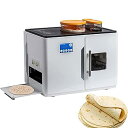 【中古】【未使用】全自動ロティメーカー、電動チャパティ トルティーヤ パンケーキ フラットブレッド ピタ製造機、1 つのキーで 20 個/1 回、チャパティ、小...