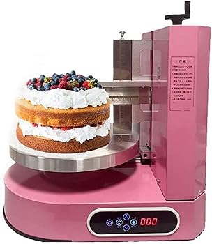 【中古】【未使用】ソフトクリーム層を備えたバースデーケーキ自動装飾機、4~12インチケーキバター、ク..