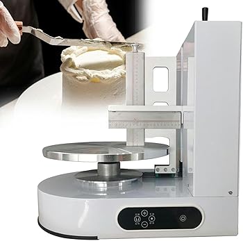 【中古】【未使用】4?12インチのケーキを広げるための自動マシン|電気機械は、段階的なスクラッチで誕生日ケーキのカバレッジを形成します - 自動で使いやすい?/