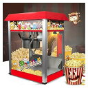 【中古】【未使用】電気 ポップコーンメーカー 業務用 家庭用 ポップコーンマシン ステンレス ポップコーンマシーン ショッピングモール映画館のための専門のステ