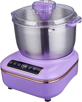 【中古】【未使用】Deerou電動 パンこね機 パン焼き器 生地こね・発酵 ステンレスポット5L/7L 110V パン/お菓子/ピザ/パスタ/うどん/餃子生地作り 家庭用こね機 大