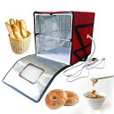 【中古】【未使用】ヨーグルト発酵ボックス、内部棚付きパン発酵バスケット、温度制御とタイミングをサポート、ジッパー開閉、生地発酵バッグ、自家製ヨーグルト、