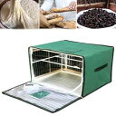 【中古】ヒーター付きパン発酵ボックス、蓋付き多目的生地発酵器、折りたたみ式パンピザ生地発酵ボックス、温度制御、パン作り、ヨーグルト作り、ベーキ