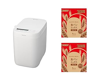 【中古】【未使用】パナソニック ホームベーカリー パン焼き器 約0.6斤 20メニュー ホワイト SD-CB1-W ..