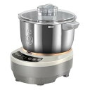 【中古】【未使用】YOPIHU パンこね機 家庭用 パン製造機 5L/7L 生地こね発酵 ステンレスポット 扇形羽根 自動生地発酵機 パン/スナック/ピザ/パス...