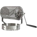 【中古】【未使用】豆焙煎機 豆のベーキングメーカー エスプレッソ焙煎機 ステンレス鋼製コーヒーロースター 家庭用コーヒーベーキング用ハンドル付きコーヒーロー