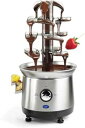 【中古】Ambety 電気チョコレートフォンデュファウンテンマシン 4 層チョコレートファウンテンメルトチーズキャンディ