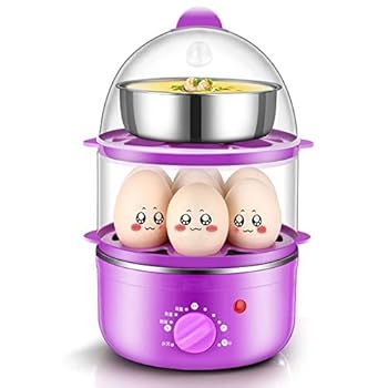 【中古】【未使用】n/a タイマーエッグボイラークッカー多機能電気二卵炊飯器卵スチーマー14卵容量朝食マシン