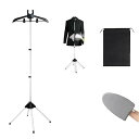【中古】【未使用】Winmist Glimpse 衣類用スチーマーラック 手持ち衣類スチーマーラックセット 360°回転折りたたみ式ハンガーホルダースタンド アイロン手袋付き