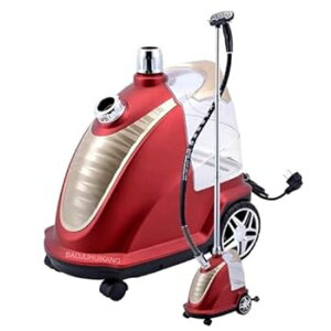 【中古】【未使用】モバイル三次元衣類掛けとアイロン機、2200W高出力調節可能なダブルバー蒸気機関、フラット掛けと斜めアイロンに適しています。