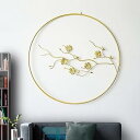 【中古】Wanddekoメタル、Wanddeko Wohzimmer、メタルWanddekoration GinkgoVerl?sst、Metallbild Wandreif、F?rarbeitszimmer/Wohnzimmer/Schlafzimme