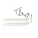 【中古】【未使用】パンツハンガー パンツラック多機能パンツラックシームレスパンツラックワードローブストレージアーティファクト5 PCS ズボン収納 (色 : Double