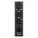 【中古】ソニー(SONY) 純正テレビ用リモコン RM-JD030 1-492-729-12 黒
