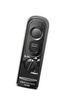 【中古】OM SYSTEM/オリンパス ワイヤレスリモコン RM-WR1 ブラック