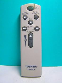 【中古】東芝 オーディオリモコン TRM-K3 【中古】東芝 オーディオリモコン TRM-K3