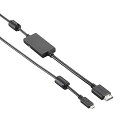 【中古】【未使用】エレコム MHLケーブル 3.0 (HDMI to microB) 2A超急速充電 TVリモコン対応 0 2m ブラック DH-MHL3HD20BK