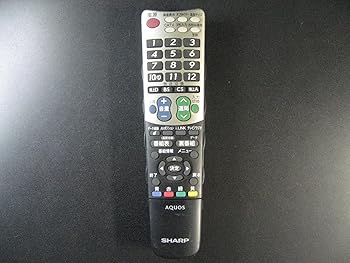 テレビ・映像機器 【】【非常に良い】シャープ SHARP テレビリモコン