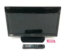 【中古】シャープ 22V型 ハイビジョン 液晶テレビ ブラック AQUOS LC-22K9-B