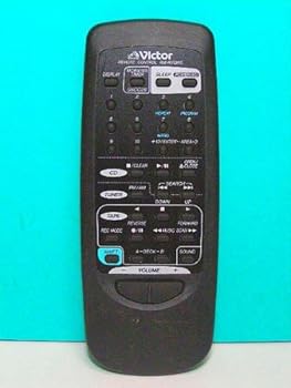 【中古】ビクター オーディオリモコン RM-RXQW5