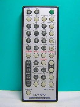 【中古】ソニー オーディオリモコン RMT-CA01
