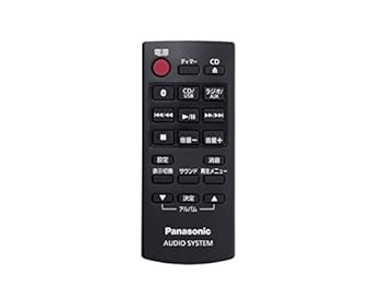 For Visual Equipments - 【中古】N2QAYB000947 パナソニック Panasonic ミニコンポ リモコン