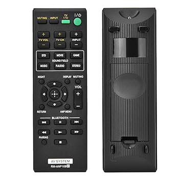 【中古】【未使用】リモコン テレビリモコン Ht-Ct260用 ソニーrm-Anp109用 avシステムリモ 液晶テレビ 感度 スタンダードテレビ用 スマートテレビ 押しやすいボタ