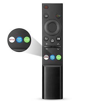 普遍的な取り替えSamsung-TV-Remote、すべてのSamsung TVと互換性があるSamsungのリモート- 1年の保証は含まれている(声制御無し)