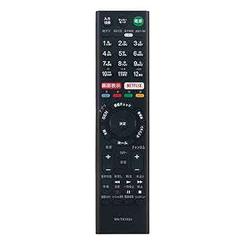 【中古】【未使用】PerFascin 代替リモコン RMT-TX102J FITS FOR ソニー SONY ブラビア BRAVIA テレビ KJ-32W700C KJ-40W700C KJ-48W730C KJ-40W730C KJ-32W730C KJ