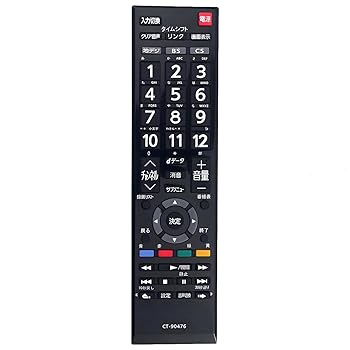 【中古】【未使用】CT-90476 交換用リモコン 東芝 LCD TV 40S20 40S21 32S20 32S21用 【中古】【未使用】CT-90476 交換用リモコン 東芝 LCD TV 40S20 40S21 32S20 32S21用