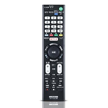 【中古】【未使用】テレビリモコン RMT-TX100J for ソニー互換リモコン ブラビア リモコン KJ-55X9300C KJ-65X9300C KJ-75X9400C KJ-55X9000C KJ-65X9000C KJ-55X85