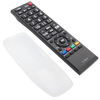 【中古】オーディオファン テレビリモコン 東芝用 CT-90372 互換性 液晶テレビ 専用 設定不要 スグに使える テレビ用リモコン (単4電池2本 別売) CT-9037