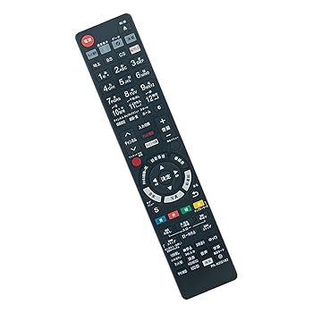 【中古】PerFascin 代替リモコン N2QAYB001173 FITS FOR Panasonic パナソニック DIGA BD DVDレコーダー DMR-UBZ2030 DMR-UBZ1030