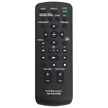 楽天AJIMURA-SHOP【中古】RM-AMU009 交換用リモコン ソニーオーディオステレオシステム SS-WG909iP HCD-EC909iP SS-EC79 HCD-EC79i HCD-LX20i SS-CLX20 SS-EC69i HCD-EC69