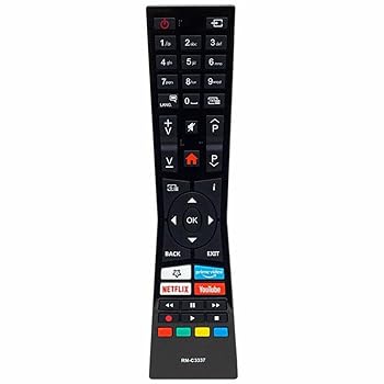 For Visual Equipments - 【中古】XINFUTE RM-C3337 JVC LCD LED TV リモコン LT-32VH52M LT-50VU980 LT-49VU73M用