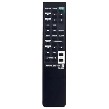 Other - 【中古】【未使用】RM-S33 交換用リモコン Sony Sound System TV MHC-S30 MHC801 MHCS30 STD777ES HCDH801 MHC-701 MHC-801用