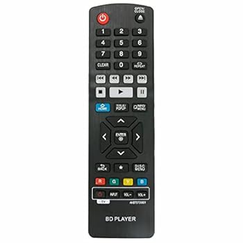 Other - 【中古】XINFUTE AKB73735801 LGブルーレイBDプレーヤーリモートコントロールAKB73896401 BP300 BP530用