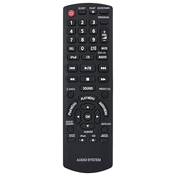 【中古】XINFUTE N2QAYB000641 パナソニック オーディオシステム AVリモコン SC-HC35 SA-HC35用