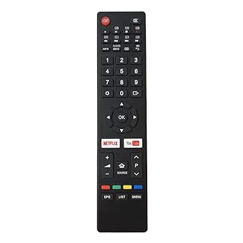 XINFUTE CLE-1031 Hitachi Smart LED TV リモコン 40FHDSM8 50UHDSM8 Netflix用