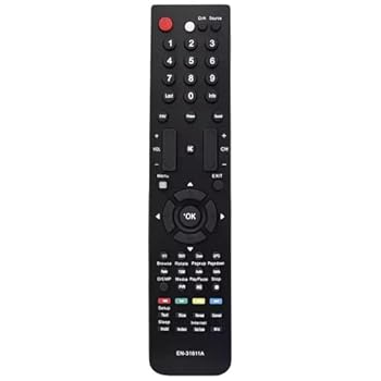 【中古】XINFUTE EN-31611A Hisense TVリモコン HLS106T18PZL HLS119T18PZL HL39K300PL用