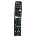 【中古】XINFUTE RC311S TCLテレビリモコン Netflix YouTube 06-531W52-TY01X用
