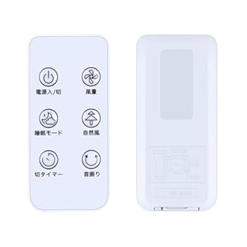 【中古】【未使用】サーキュレーターリモコン for POLENTAT 壁掛け扇風機リモコン