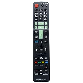 【中古】【未使用】AKB73275501 リモコン 交換用 LG Blu-rayディスク ホームシアターシステム LHB976 H..