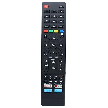 【中古】RM-C3227B リモコン 交換用 JVC TV LT-32N3105AC用